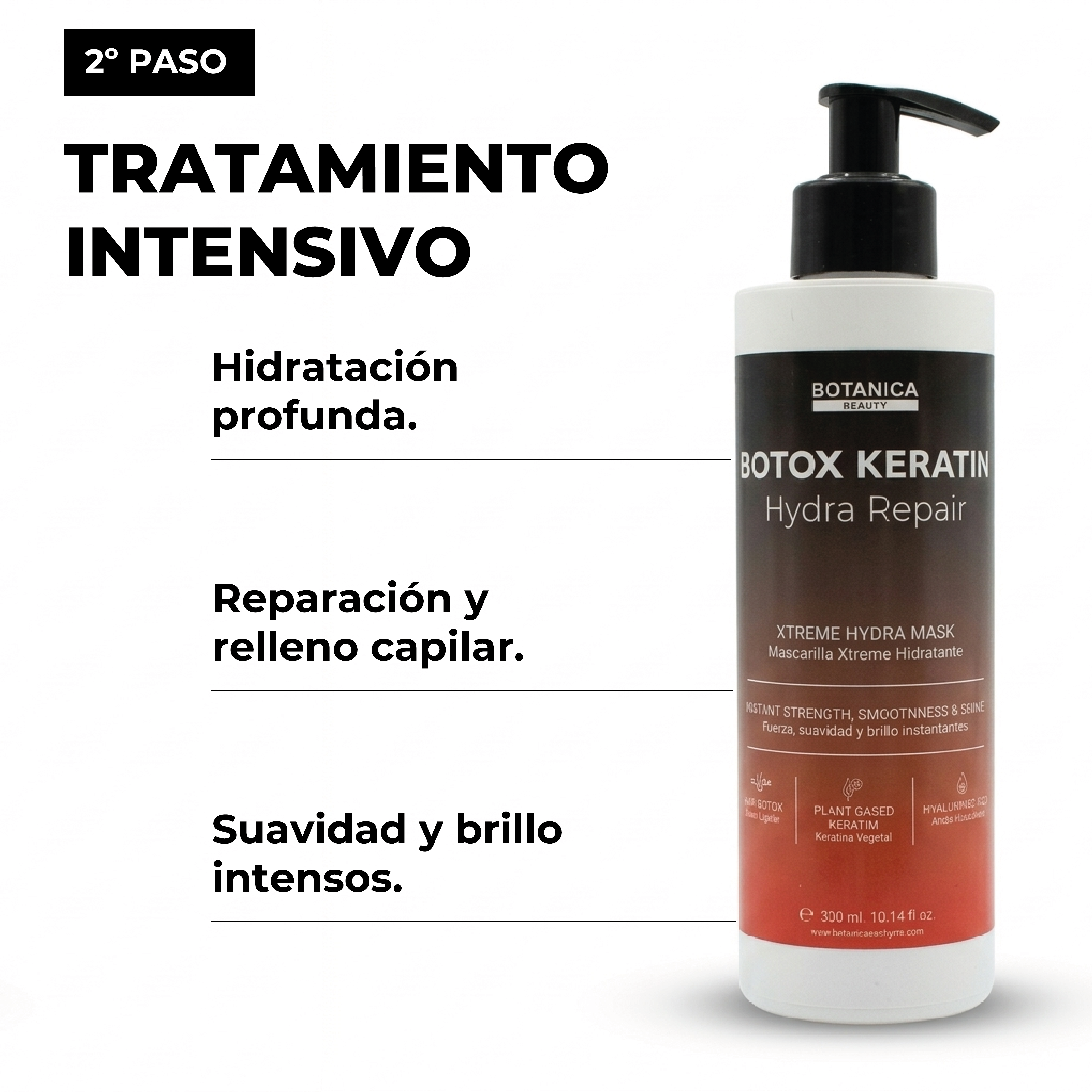 Mascarilla de Botox Keratin