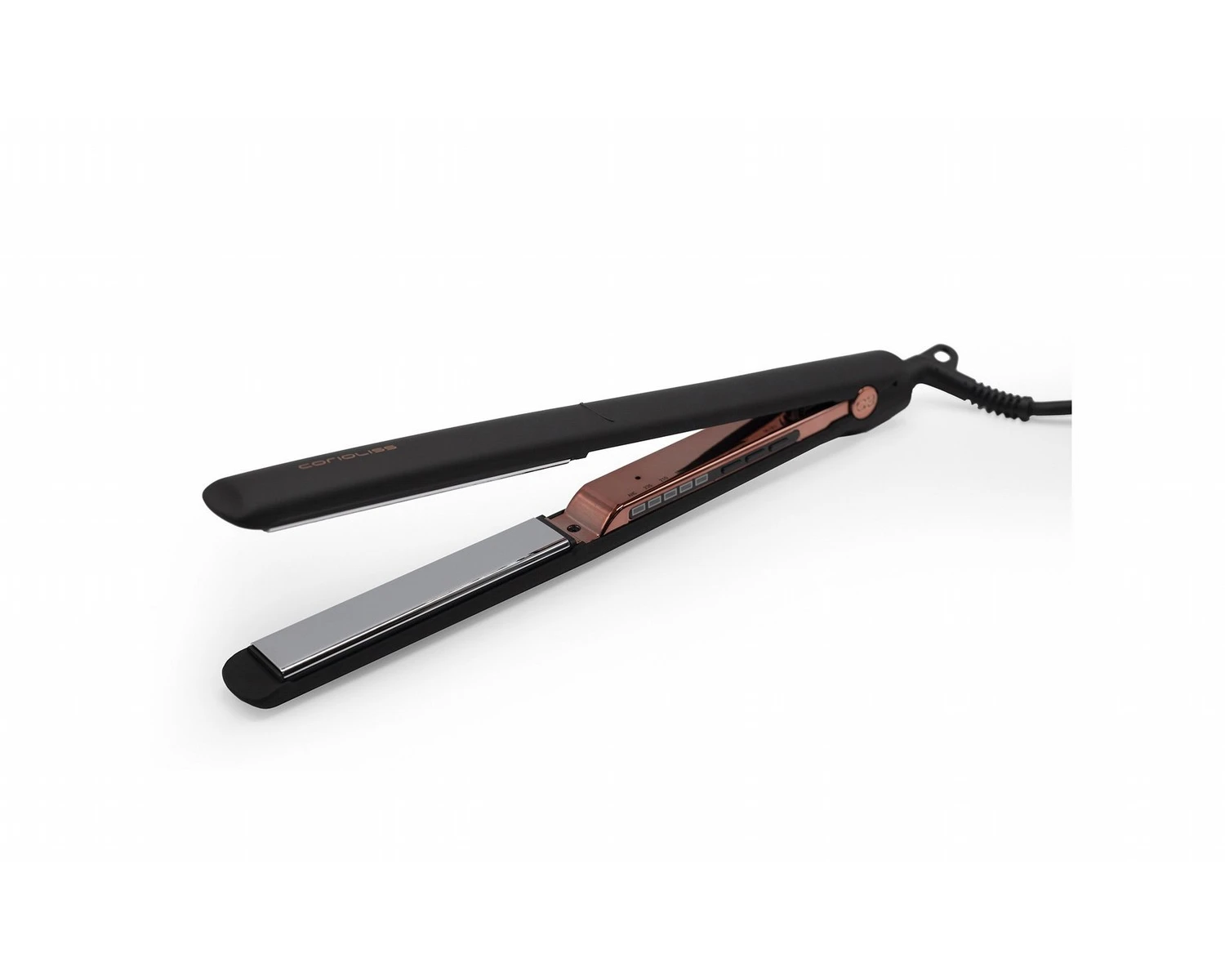 Plancha profesional Corioliss C3 Black Copper Soft Touch